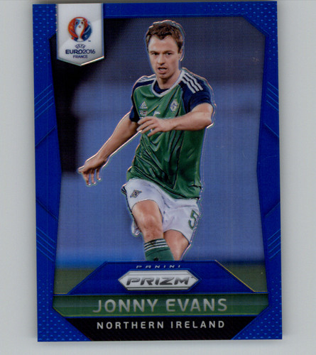 Jonny Evans 2016 Panini Prizm Blue Prizm /249