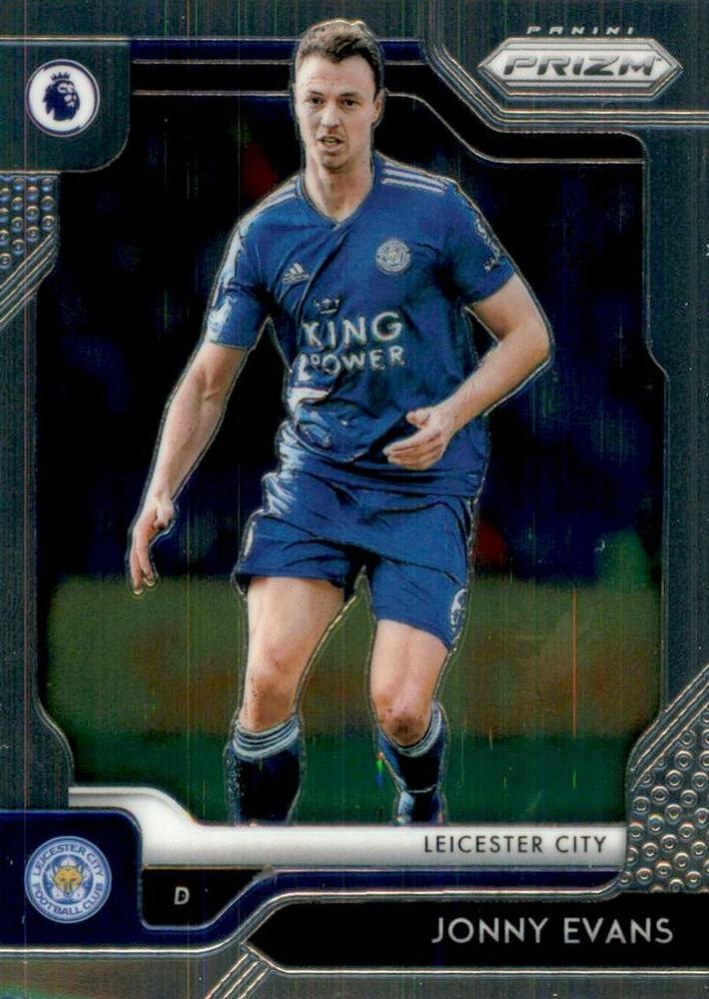 Jonny Evans 2019 Panini Prizm Premier League 70