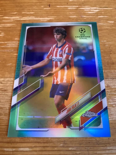 João Félix 2020 Topps Chrome Aqua Refractor /199