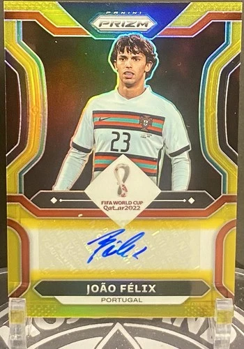 João Félix 2022 Panini Prizm Gold /10