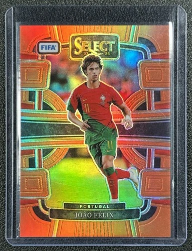 João Félix 2023 Panini Select Orange Prizm /49