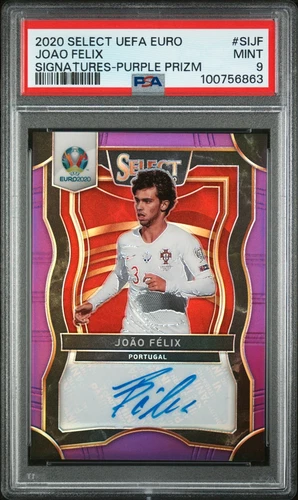 Joāo Félix 2020 Panini Select Purple Prizm /75