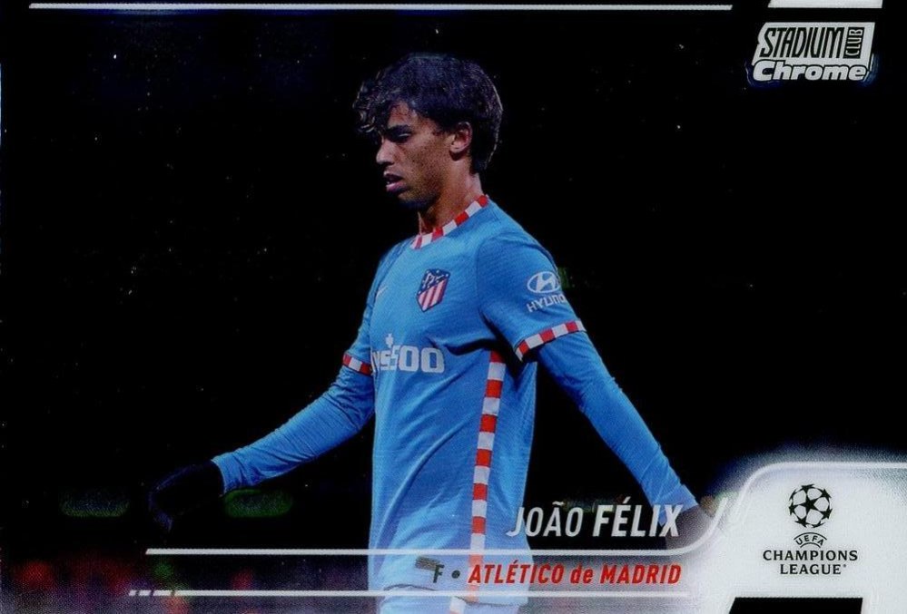 João Félix 2021 Topps Stadium Club Chrome UEFA 12