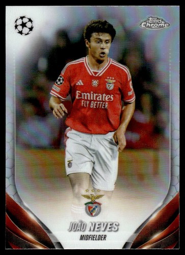 João Neves 2023 Topps Chrome Refractor