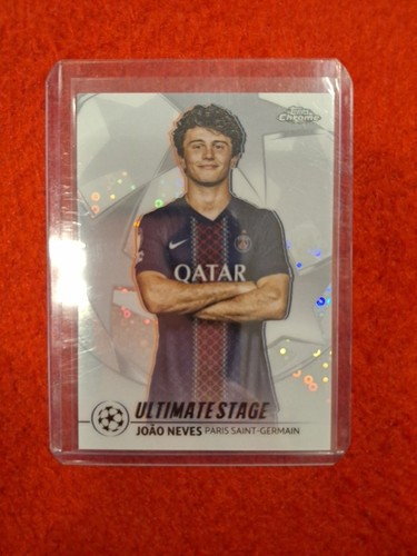 João Neves 2025 Topps Chrome UCL
