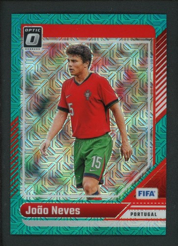 João Neves 2024 Panini Donruss Optic Aqua /49