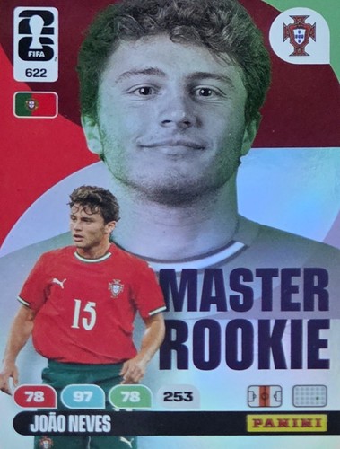 João Neves 2026 Panini FIFA World Cup