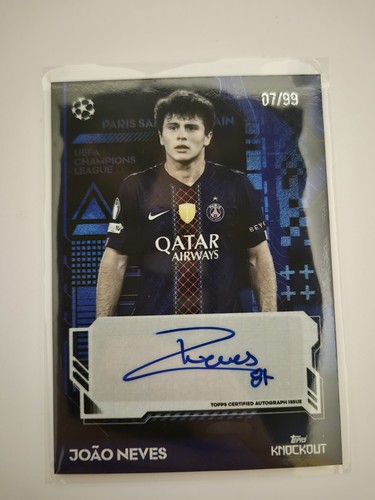 João Neves 2025 Topps Knockout /99