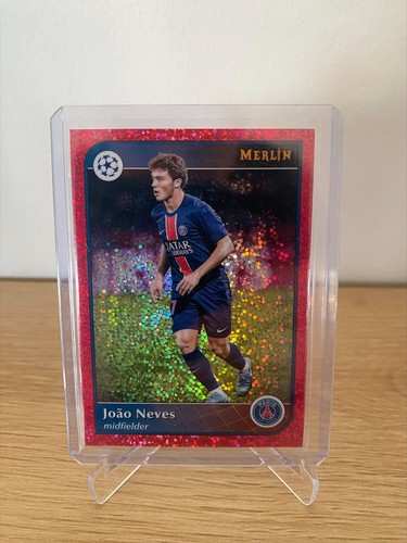 João Neves 2024 Topps Merlin Chrome Rojo /5