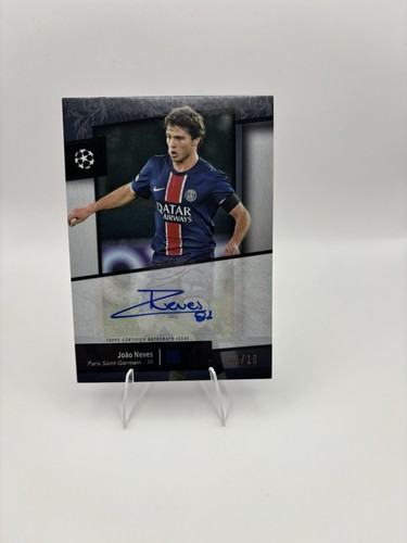 João Neves 2025 Topps Museum Collezione Nero /10