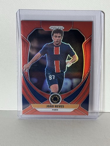 João Neves 2025 Panini Prizm FIFA Club World Cup Red Prizm /199