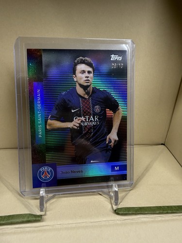 João Neves 2025 Topps PSG Team Set /10