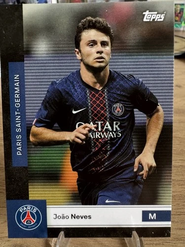 Joâo Neves 2025 Topps PSG Team Set