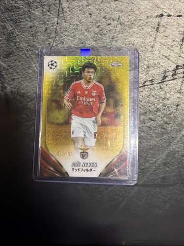 João Neves 2023 Topps Japan UEFA Gold 12/150