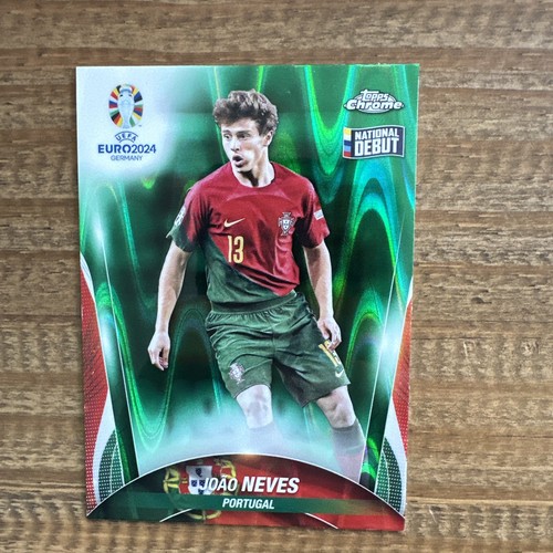 João Neves 2024 Topps UEFA Euro Green Lava
