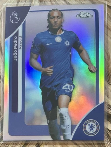 João Pedro 2026 Topps Chrome Premier League Refractor
