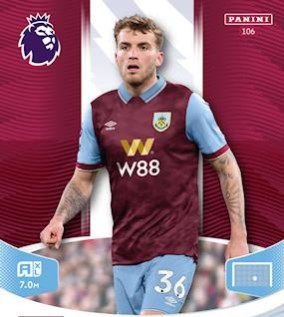 Jordan Beyer 2024 Panini Adrenalyn XL Premier League