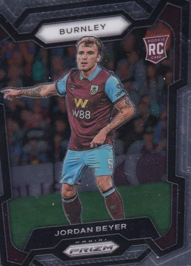 Jordan Beyer 2023 Panini Prizm Premier League