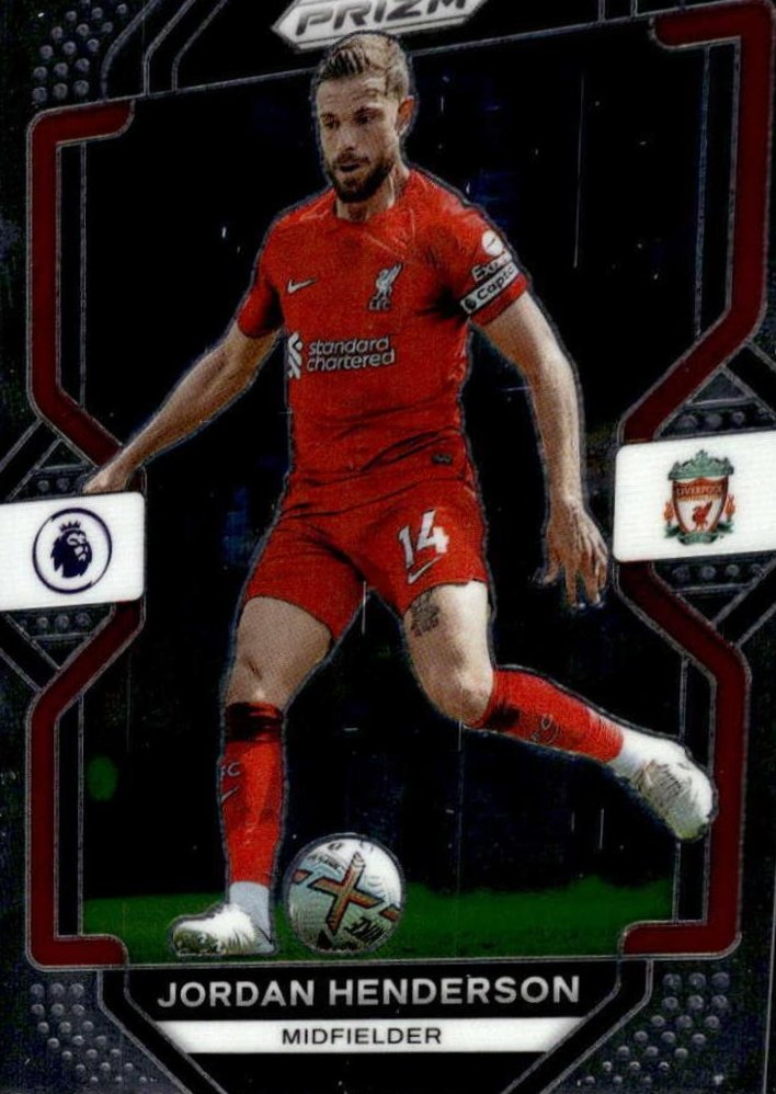 Jordan Henderson 2022 Panini Prizm Premier League 191