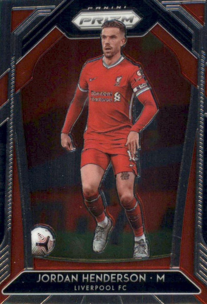 Jordan Henderson 2020 Panini Prizm Premier League 246