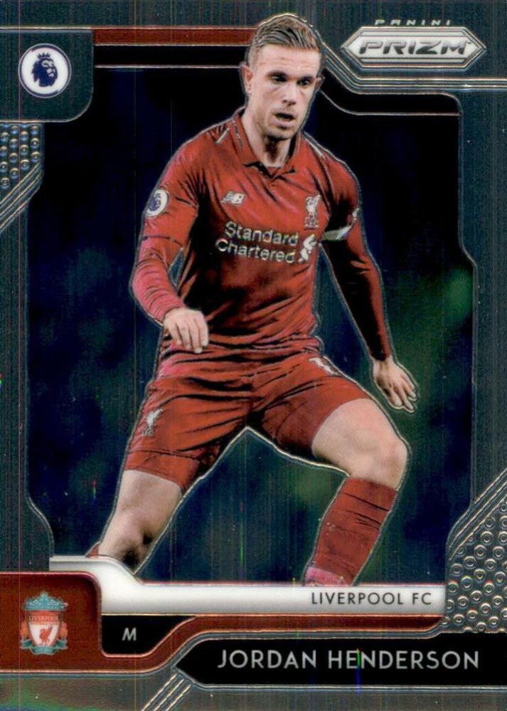 Jordan Henderson 2019 Panini Prizm Premier League 97