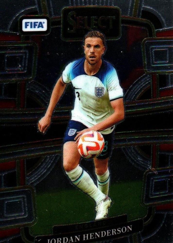 Jordan Henderson 2023 Panini Select Purple