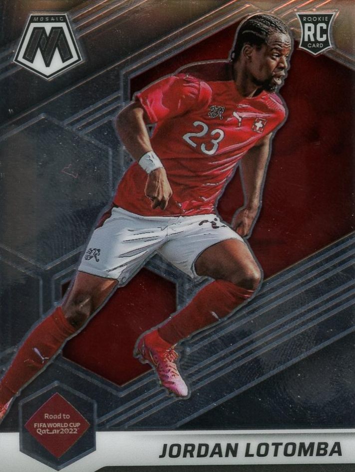 Jordan Lotomba 2021 Panini Mosaic Road to FIFA World Cup