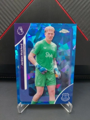 Jordan Pickford 2025 Topps Chrome Sapphire