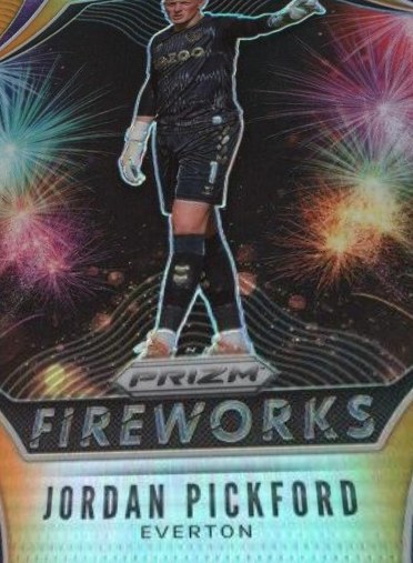 Jordan Pickford 2020 Panini Prizm Premier League Orange /25