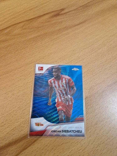 Jordan Siebatcheu 2022 Topps Chrome Blue Wave /180
