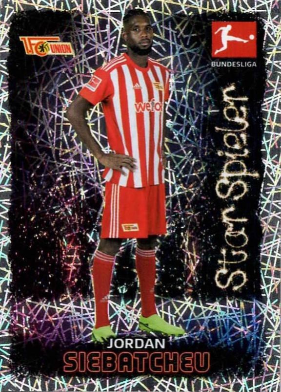 Jordan Siebatcheu 2022 Topps Bundesliga Stickers