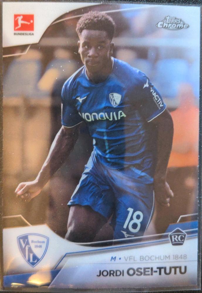 Jordi Osei-Tutu 2022 Topps Chrome Bundesliga 15