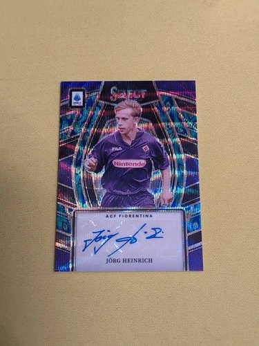 Jorg Heinrich 2023 Panini Select Peacock