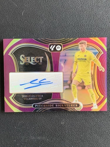 Jorge Cuenca 2024 Panini Select La Liga Purple /49