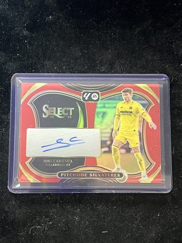 Jorge Cuenca 2024 Panini Select La Liga Red