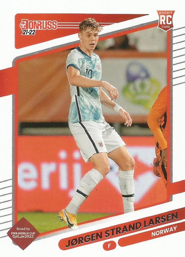 Jorgen Strand Larsen 2021 Panini Donruss Soccer 106