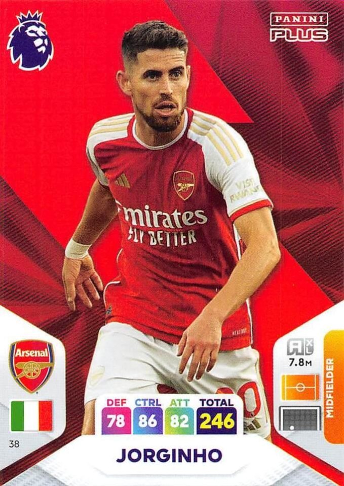 Jorginho 2024 Panini Adrenalyn XL Premier League Plus