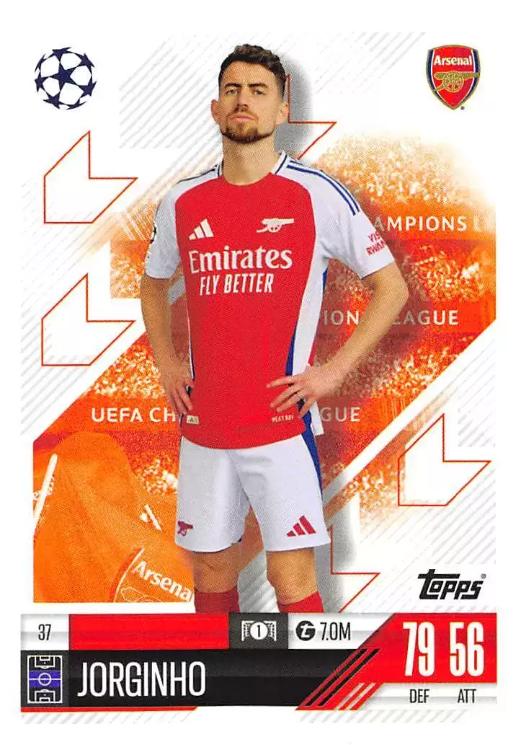 Jorginho 2024 Topps Match Attax UEFA Club Competitions
