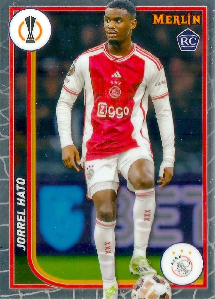 Jorrel Hato 2023 Topps Merlin UEFA Club Competitions