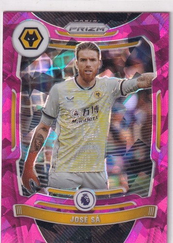 Jose Sa 2021 Panini Prizm Premier League Pink Ice Prizm