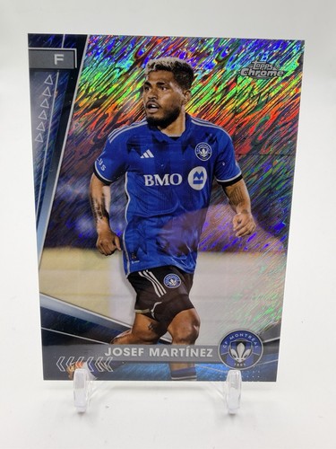 Josef Martinez 2024 Topps Chrome Shimmer Refractor /7
