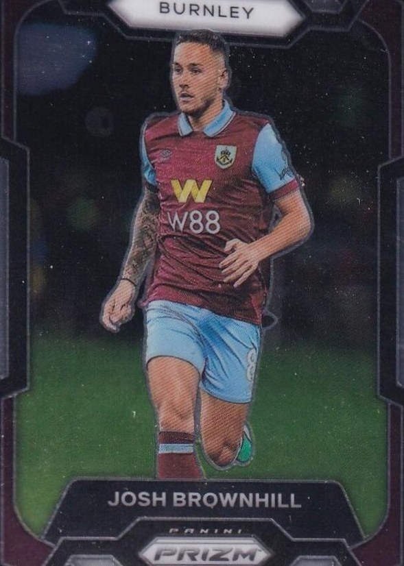 Josh Brownhill 2023 Panini Prizm Premier League