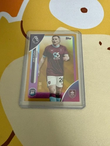 Josh Cullen 2026 Topps Premier League Numbered Parallel /50