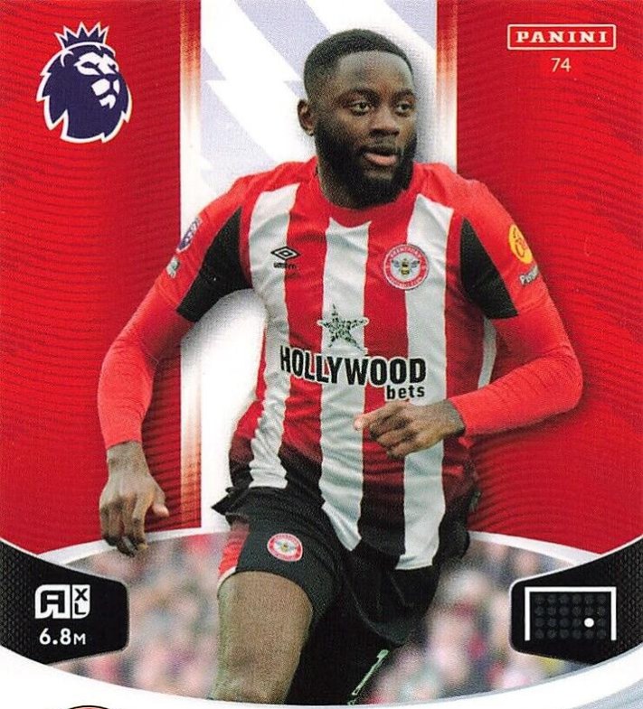 Josh Dasilva 2024 Panini Adrenalyn XL Premier League