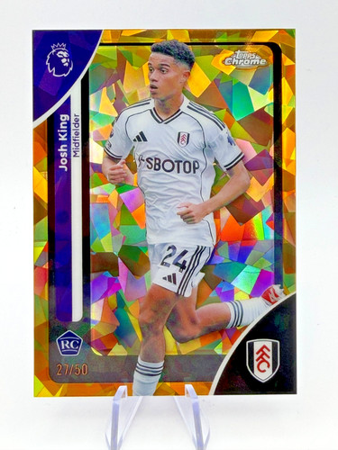 Josh King 2025 Topps Chrome Sapphire /50