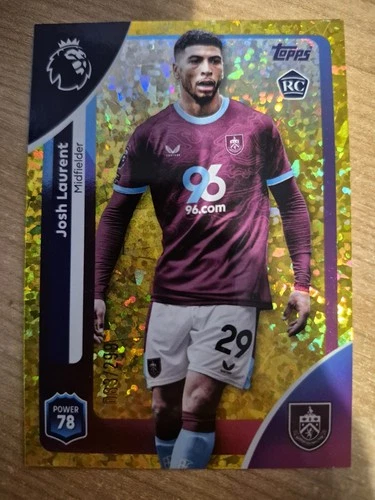 Josh Laurent 2025 Topps Premier League Numbered Parallel /299