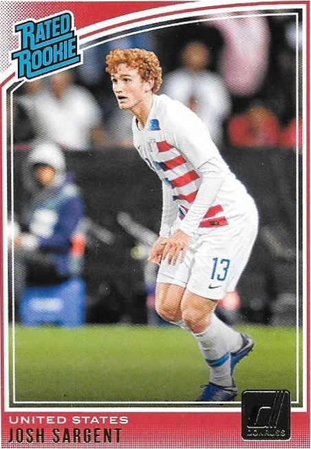 Josh Sargent 2018 Panini Donruss Soccer 200