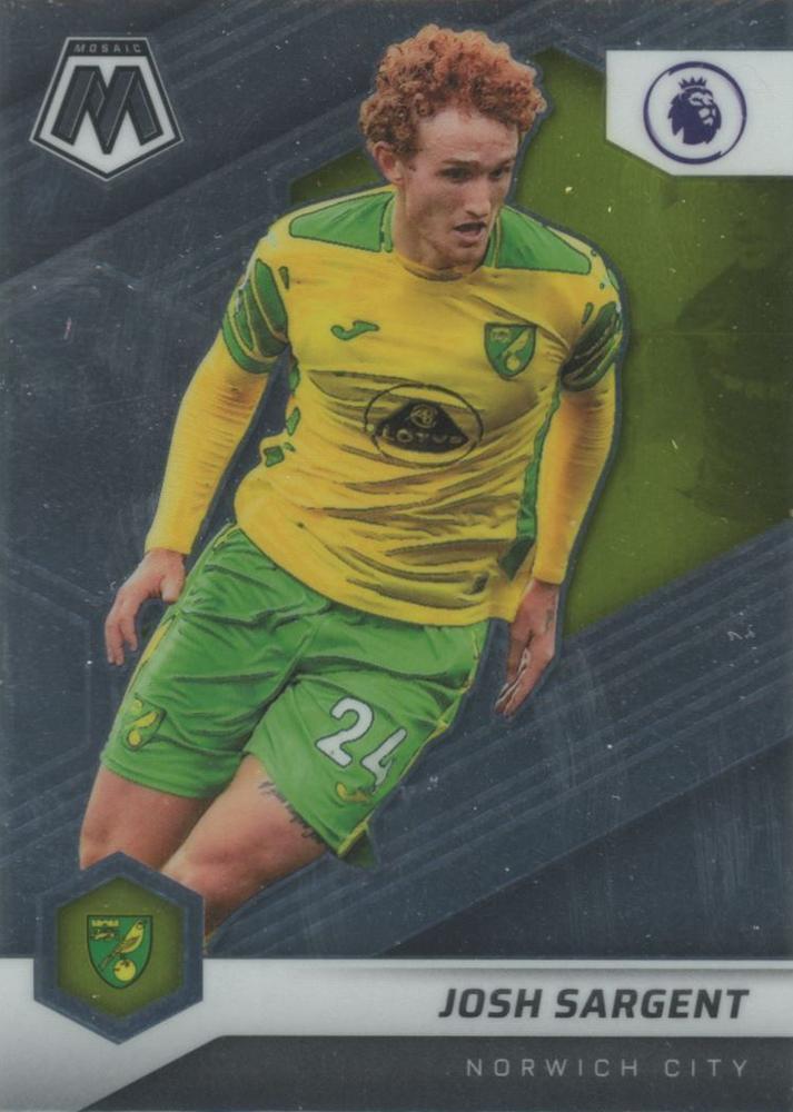 Josh Sargent 2021 Panini Mosaic Premier League