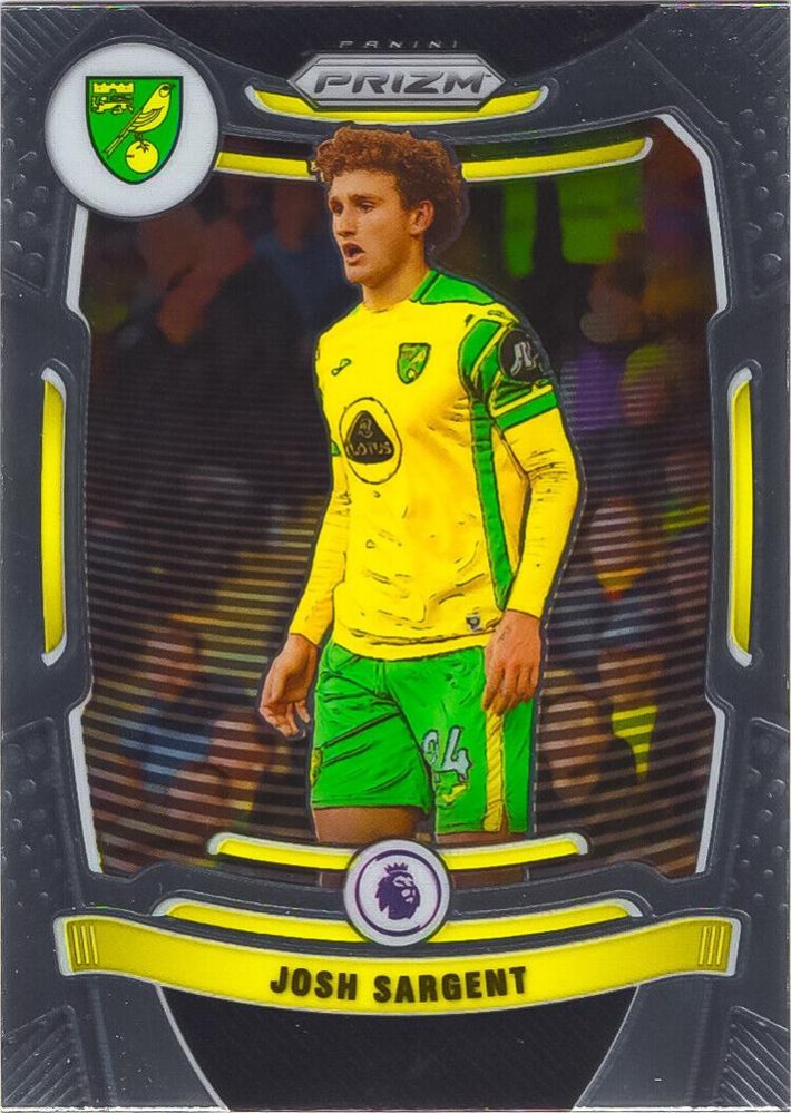 Josh Sargent 2021 Panini Prizm Premier League 13