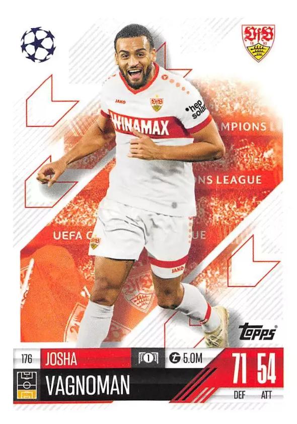 Josha Vagnoman 2024 Topps Match Attax UEFA Club Competitions
